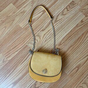 H&M Yellow Saddle Bag Purse